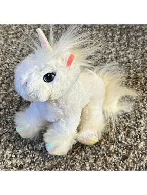 Vintage Y2K Webkinz Lil Kinz White Unicorn NO CODE